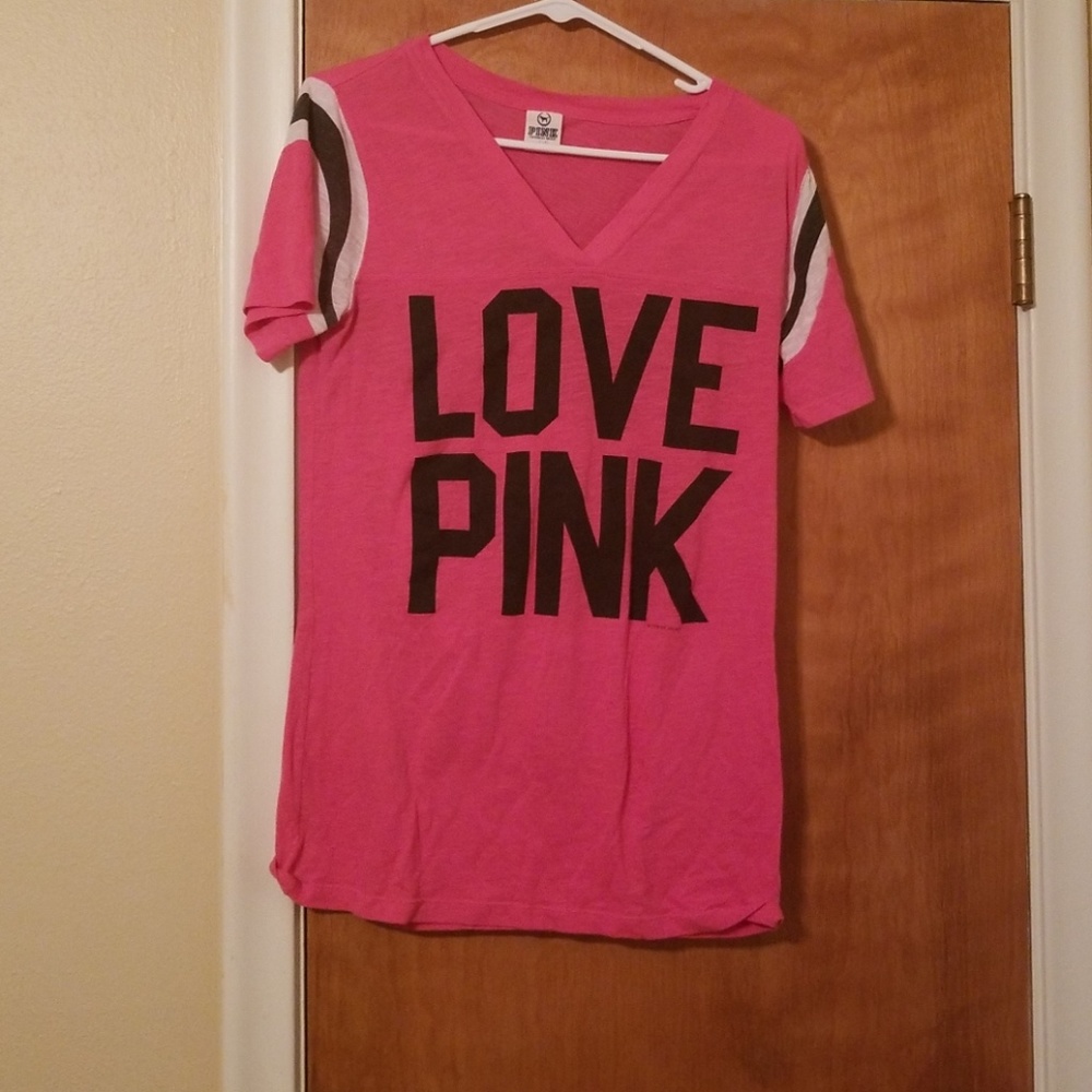 Pink tee Victoria's secret